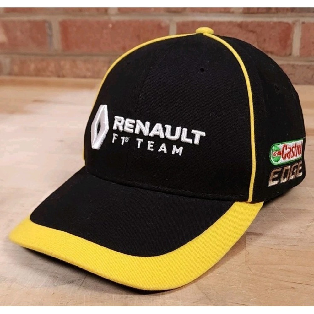 Renault F1 Formula One Team Castrol Edge Strapback Hat Cap‎ Racing